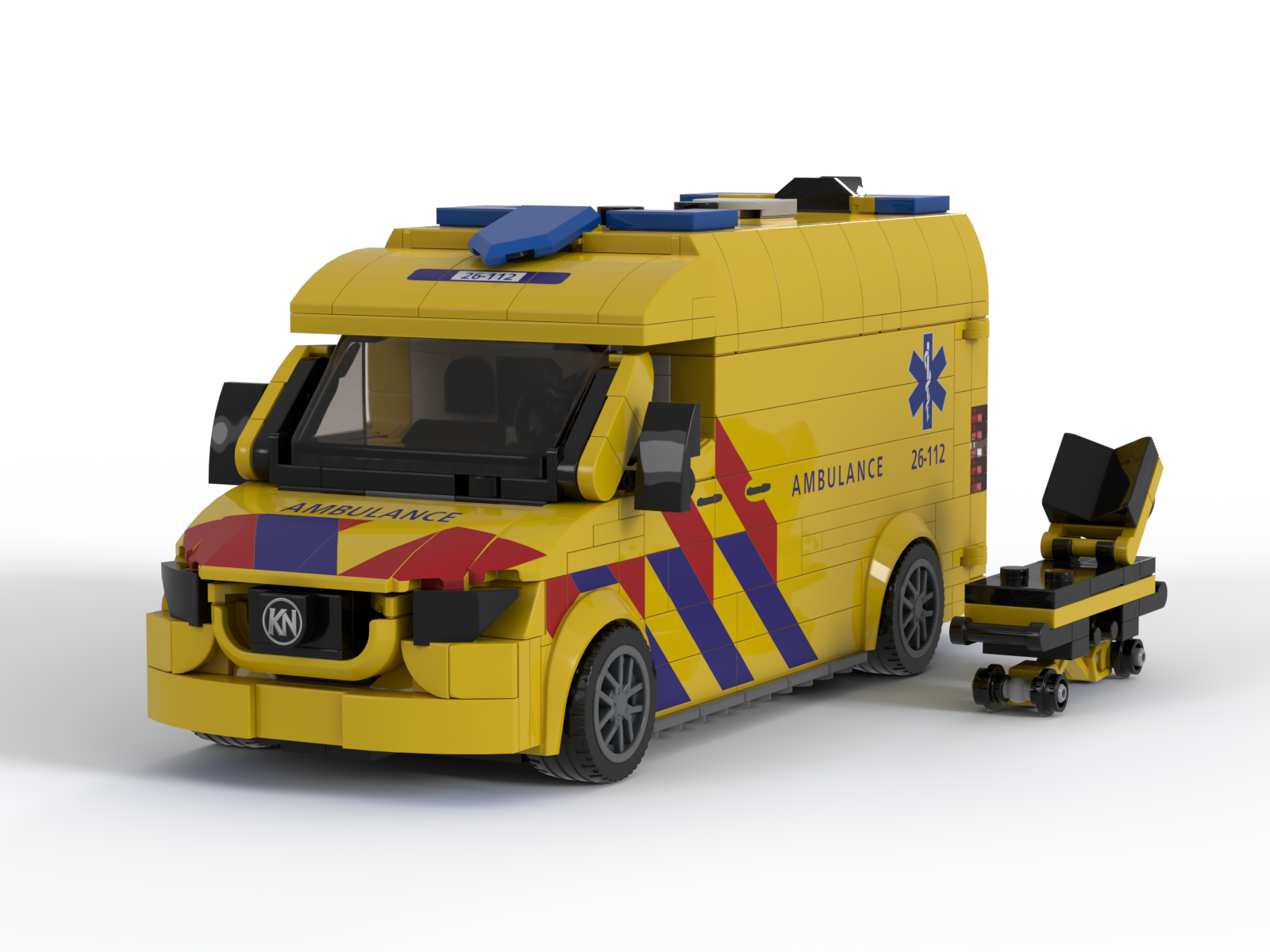 KNBricks Mercedes Sprinter Ambulance 3-in-1